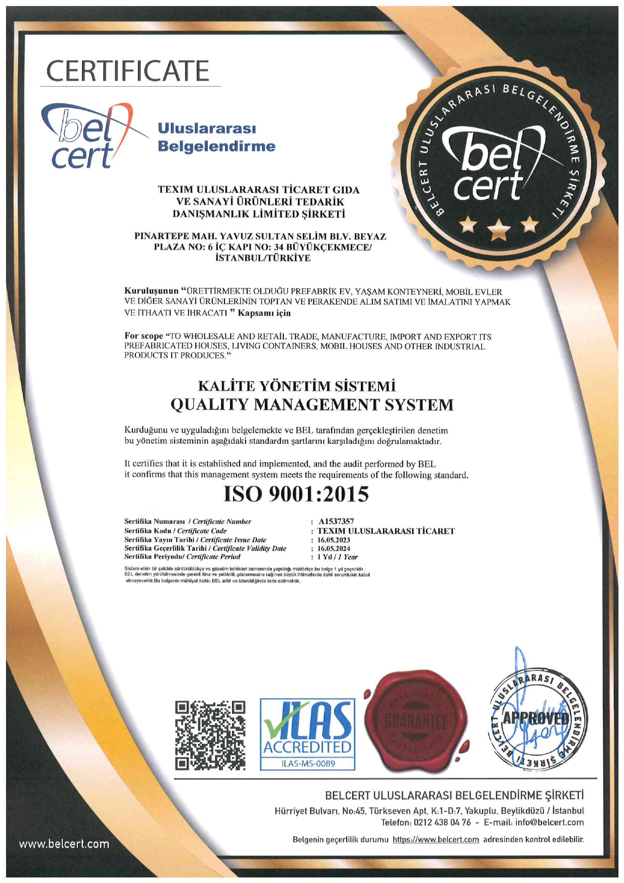 Texim International Trading